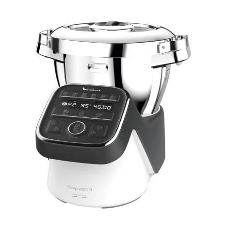 Moulinex HF8098 Companion XL, Robot Da Cucina Multifunzione, 12 Programmi Automatici, 6 Accessori, Recipiente 3L, Intervallo Di Temperatura Da 30 °C A 150 °C, Ricettario: 300 Idee Per Ricett 3 Moulinex HF8098 Companion XL, Robot Da Cucina Multifunzione, 12 Programmi Automatici, 6 Accessori, Recipiente 3L, Intervallo Di Temperatura Da 30 °C A 150 °C, Ricettario: 300 Idee Per Ricett