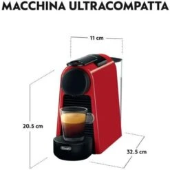 DeLonghi De’Longhi Essenza Mini EN 85.R Macchina Per Caffè Automatica Macchina Per Caffè A Capsule 0,6 L -Piccoli Elettrodomestici 91986550 3