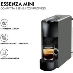 Krups Essenza Mini XN110B10 Manuale Macchina Per Caffè A Capsule 0,6 L -Piccoli Elettrodomestici 91986862 2