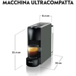 Krups Essenza Mini XN110B10 Manuale Macchina Per Caffè A Capsule 0,6 L -Piccoli Elettrodomestici 91986862 3