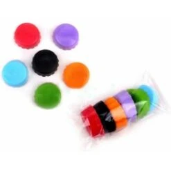 Set Di 6 Tappi Di Bottiglia In Silicone Tappi Di Bottiglia Tappi In Silicone Ecologici Sottobicchieri Di Birra Riutilizzabili Colore Casuale -Piccoli Elettrodomestici 92036601 5