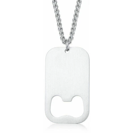 Collana Con Pendente A Cavatappi Da Birra In Acciaio Inossidabile Per Cavatappi Da Uomo, 3 Collana Con Pendente A Cavatappi Da Birra In Acciaio Inossidabile Per Cavatappi Da Uomo,