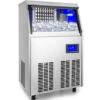 VEVOR Macchina Elettrica Per Cubetti Di Ghiaccio Commerciale Produttivita 50kg/24h, Macchina Da Terra Per Cubetti Ghiaccio Commerciale Con Schermo LCD In Acciaio Inox, Macchina Per Ghiaccio Da Cucina -Piccoli Elettrodomestici 92083053 1
