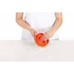 Lekue Lékué Mini Microonde Popcorn (2 U.) Set Pop Corn, Silicone, Rosso -Piccoli Elettrodomestici 92946534 4