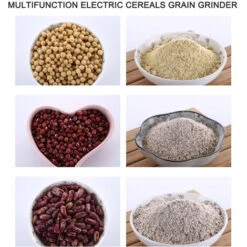 Multifunzione Smash Machine Elettrico Cereali Macinacereali Mulino Spezie Erbe Polverizzatore Macchina Per Macinare Strumento Macinacaffè Elettrico In Acciaio Inossidabile Per La Casa (EU) (Blu) -Piccoli Elettrodomestici 93428404 4
