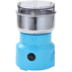 Multifunzione Smash Machine Elettrico Cereali Macinacereali Mulino Spezie Erbe Polverizzatore Macchina Per Macinare Strumento Macinacaffè Elettrico In Acciaio Inossidabile Per La Casa (EU) (Blu) -Piccoli Elettrodomestici 93428404 5