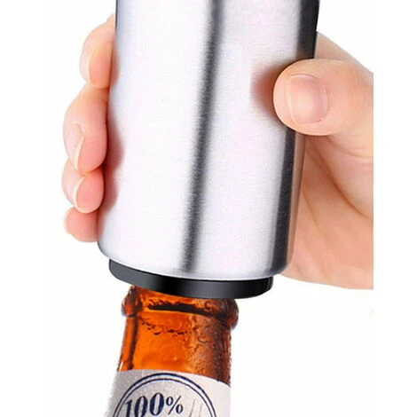 Apribottiglie Per Birra Magnete Apribottiglie In Acciaio Inossidabile Con Tappo A Pressione 5 Apribottiglie Per Birra Magnete Apribottiglie In Acciaio Inossidabile Con Tappo A Pressione - immagine 3