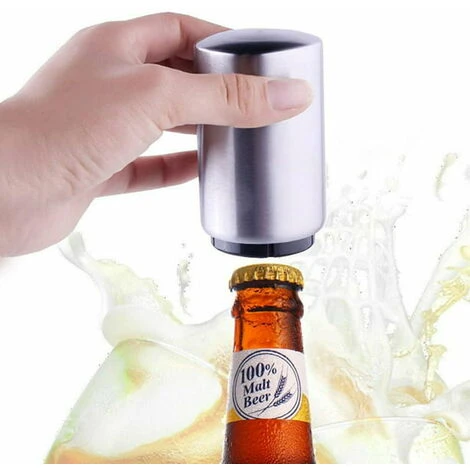 Apribottiglie Per Birra Magnete Apribottiglie In Acciaio Inossidabile Con Tappo A Pressione 6 Apribottiglie Per Birra Magnete Apribottiglie In Acciaio Inossidabile Con Tappo A Pressione - immagine 4