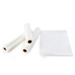 Sacchetti Sottovuoto Per Alimenti Trasparenti 3 Rotoli 20x300cm + 2 Rotoli 28x300cm Camry -Piccoli Elettrodomestici 94992481 2