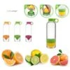 Trade Shop - Borraccia Citrus Zinger Bottiglia Infusione Spremiagrumi Corsa Palestra