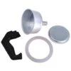 Trade Shop - Kit 4pz Ricambi Filtro Guarnizione Manico Imbuto Caffettiera Moka Misura 1 Tazza -Piccoli Elettrodomestici 95106707 1