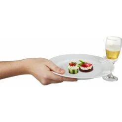 Fackelmann Linea Party Porta Bicchiere, Bianco, 55 X 55 X 25 Cm -Piccoli Elettrodomestici 95497963 2