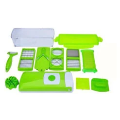 In Verde - Tagliaverdure Per Cubetti, Bastoncini, Fette, Strisce E Quarti - Taglia Insalata Mandolino Tagliacetrioli 10 In Verde - Tagliaverdure Per Cubetti, Bastoncini, Fette, Strisce E Quarti - Taglia Insalata Mandolino Tagliacetrioli -Piccoli Elettrodomestici 95525938 4