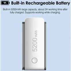 Scaldabiberon Portatile Senza Fili Borsa Termica Per Scaldabiberon Da Viaggio Batteria Integrata Con Cavo Di Ricarica USB (bianco) -Piccoli Elettrodomestici 95751363 3