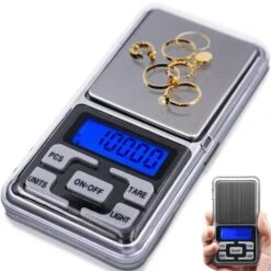 Bilance Tascabili Bilance Digitali Di Precisione Bilance Di Precisione Funzione Tara Schermo LCD Bilance Per Oro 200g/0.01g Bilance Digitali Bilance Per Monete Bilance Per Alimenti Bilance Da Cucina R