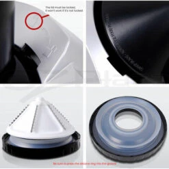 Gelatiera Elettrica Per Sorbetti Alla ITutta Per La Preparazione Di Dessert Gelato Vegani -Piccoli Elettrodomestici 97431482 2