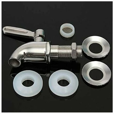 Prodotto Finito Lucidato In Acciaio Inossidabile 304, Bocchino Di Ricambio Per Erogatore Di Bevande, Adatto Anche Ai Sistemi Di Filtri A Gravità Berkey 4 Prodotto Finito Lucidato In Acciaio Inossidabile 304, Bocchino Di Ricambio Per Erogatore Di Bevande, Adatto Anche Ai Sistemi Di Filtri A Gravità Berkey - immagine 2