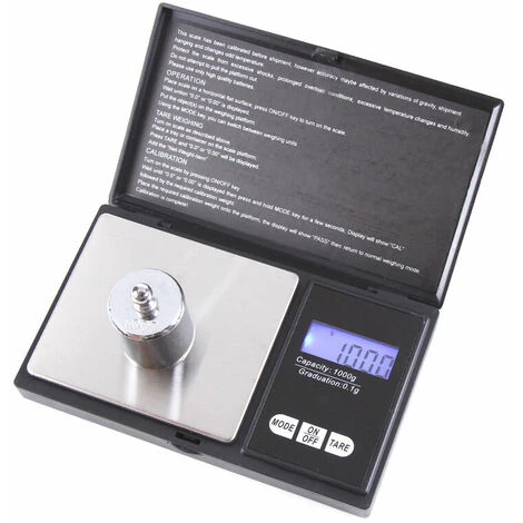 Bilancia Portatile, Bilancia Digitale Di Precisione Da 500 G 0,01 G, Mini Bilancia Digitale Tascabile, Funzione Tara, Display LCD 6 Bilancia Portatile, Bilancia Digitale Di Precisione Da 500 G 0,01 G, Mini Bilancia Digitale Tascabile, Funzione Tara, Display LCD - immagine 4