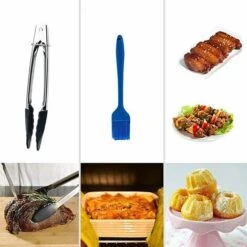 Accessori Per Friggitrice Ad Aria Da 6 '' 8 Pezzi, Kit Di Accessori Per Friggitrice Ad Aria Calda Universale Per E Tutte Le Friggitrici Ad Aria MaASDues (2.3-3.2L), Kueatily 11 Accessori Per Friggitrice Ad Aria Da 6 '' 8 Pezzi, Kit Di Accessori Per Friggitrice Ad Aria Calda Universale Per E Tutte Le Friggitrici Ad Aria MaASDues (2.3-3.2L), Kueatily -Piccoli Elettrodomestici 98386094 5