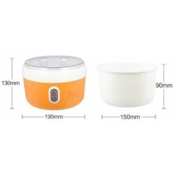 Yogurtiera Elettrica, 220V 1.2L Macchina Per La Produzione Di Yogurt Crema Elettrica Automatica Domestica Macchina Per La Produzione Di Yogurt (Rosa) -Piccoli Elettrodomestici 98708611 3