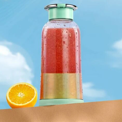 Frullatore Di Frutta Portatile, Spremiagrumi Portatile, Mini Frullatore USB Per Frullati, Frullati, Succhi Di Frutta, Frullatore Portatile 400 Ml 4 Lame Per Sport E Viaggi, Verde (solo Estrattore Di S 3 Frullatore Di Frutta Portatile, Spremiagrumi Portatile, Mini Frullatore USB Per Frullati, Frullati, Succhi Di Frutta, Frullatore Portatile 400 Ml 4 Lame Per Sport E Viaggi, Verde (solo Estrattore Di S