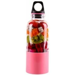 Mini Frullatore Portatile, Spremiagrumi Elettrico Per Uso Domestico Da 500 Ml, Strumento Per La Produzione Di Succhi Di Frutta E Verdura, Frullatore Automatico Ricaricabile Tramite USB, Frullatore Per