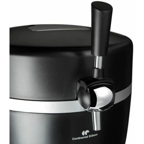 CONTINENTAL EDISON Distributore Di Birra 5L MB5B3 - Nero 4 CONTINENTAL EDISON Distributore Di Birra 5L MB5B3 - Nero - immagine 2