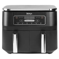 NINJA FOODI AF300EU - Friggitrice Senza Olio Dual Zone - Funzioni Sync, Match - 6 Modalità Di Cottura - 7,6L - 2400W