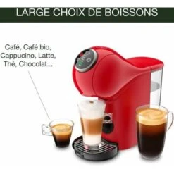 KRUPS Genio S Plus - Macchina Per Espresso BooFunction XL Bevande Calde E Fredde - Indicatore Di Decalcificazione - Rosso - YY4444FD -Piccoli Elettrodomestici 99472670 5