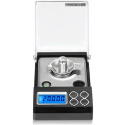 Bilancia Di Precisione 20 G/0,001 G, Bilancia Tascabile Per Gioielli Con Scala In Milligrammi Con Pinza Di Calibrazione E Piatto Di Pesata -Piccoli Elettrodomestici 99549282 4
