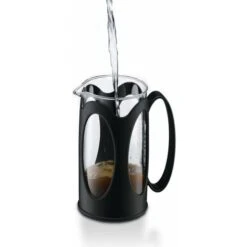 Caffettiera, Vetro Borosilicato - 3 Tazze (0,35 L), Nera -Piccoli Elettrodomestici 99783073 3
