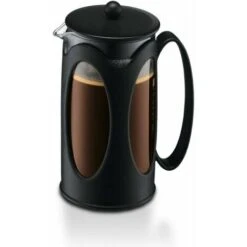 Caffettiera, Vetro Borosilicato - 3 Tazze (0,35 L), Nera -Piccoli Elettrodomestici 99783073 5